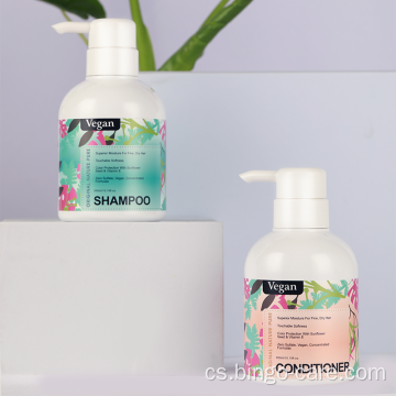 Rozjasňující osvěžující veganský přírodní šampon proti lupům